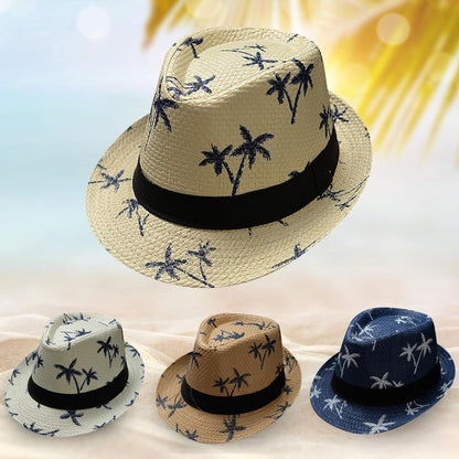 Unisex Palm Tree Fedora