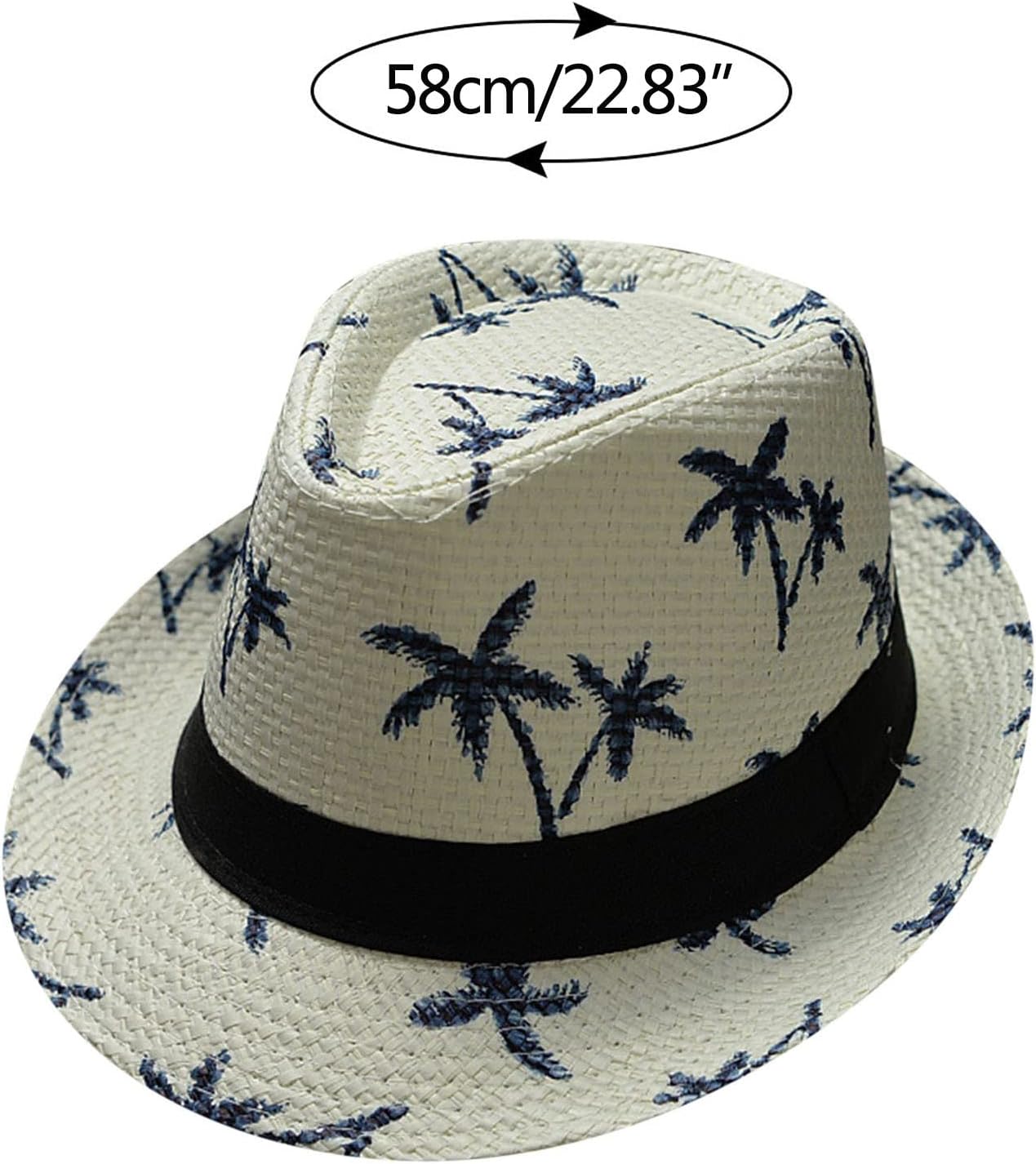 Unisex Palm Tree Fedora