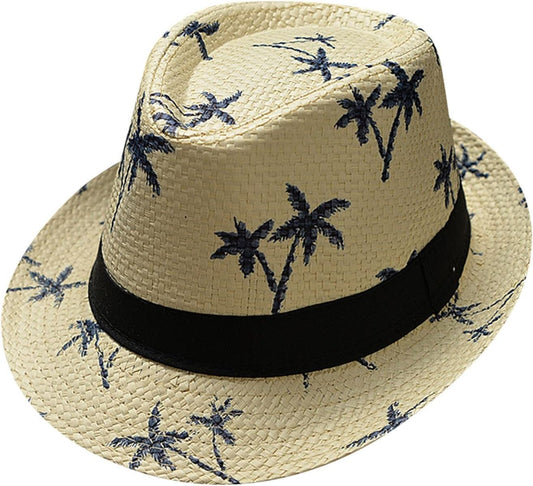 Unisex Palm Tree Fedora