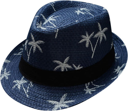 Unisex Palm Tree Fedora