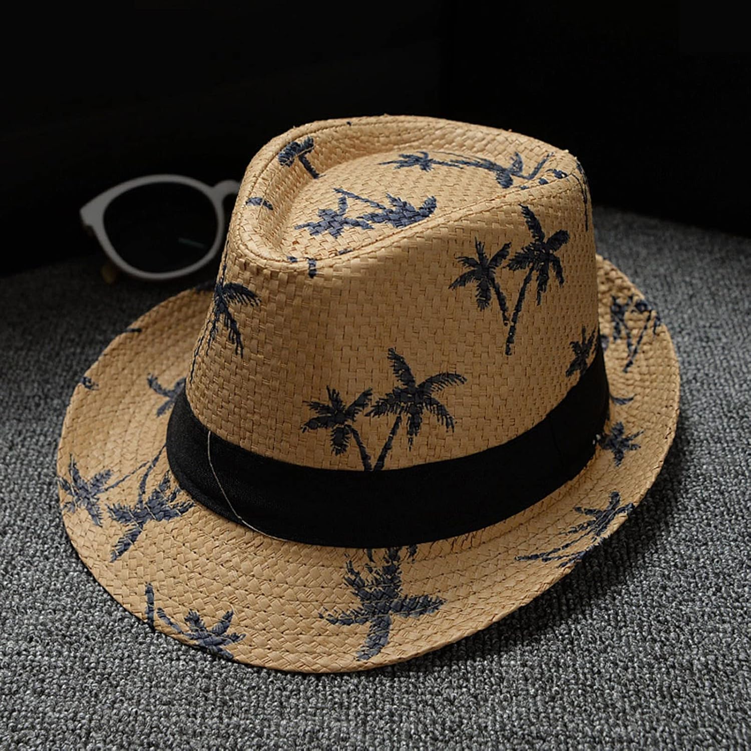 Unisex Palm Tree Fedora